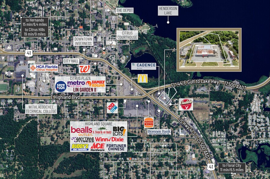 315 S Us-41, Inverness, FL à vendre - Photo du bâtiment - Image 3 de 20