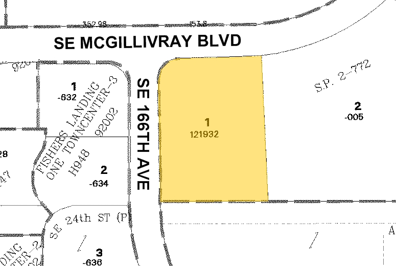 16701 SE McGillivray Blvd, Vancouver, WA for lease - Plat Map - Image 2 of 12