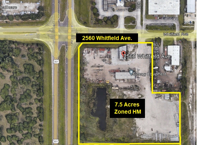 2560 Whitfield Ave, Sarasota, FL à vendre - Aérien - Image 1 de 3