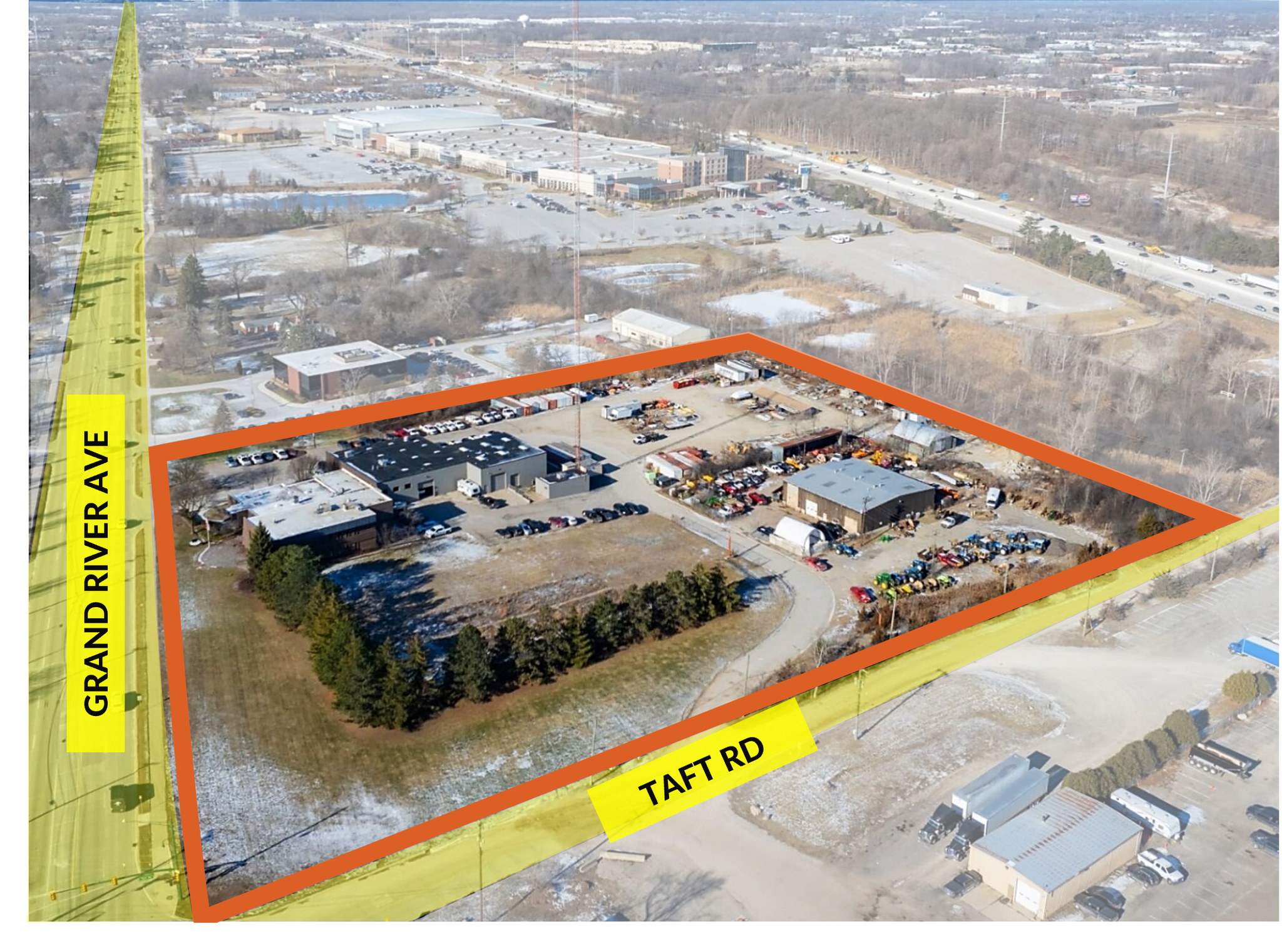 45500 Grand River Ave, Novi, MI à vendre Photo principale- Image 1 de 9