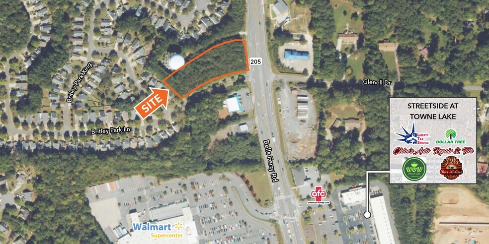 6453 Bells Ferry rd, Woodstock, GA à louer - Aérien - Image 1 de 2