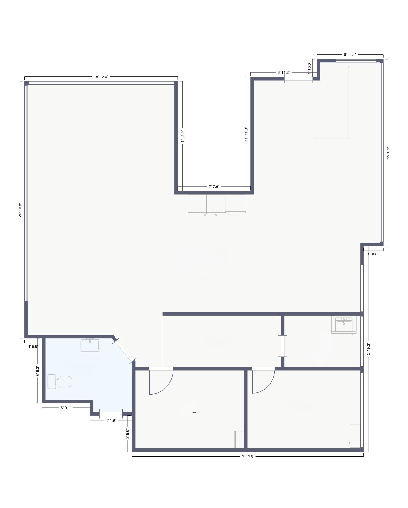 807 Fort Union Blvd, Midvale, UT à louer Plan d’étage- Image 1 de 1