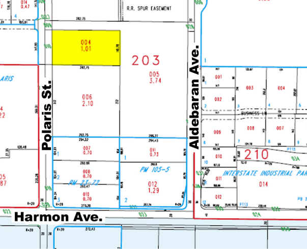 4390 Polaris Ave, Las Vegas, NV à vendre - Plan cadastral - Image 3 de 3