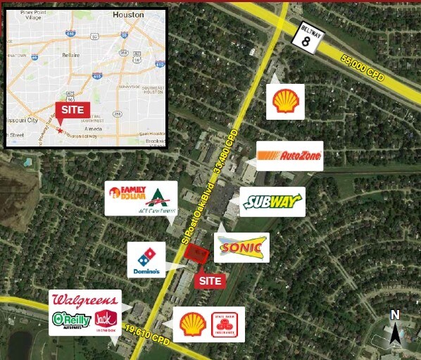 15999 S Post Oak, Houston, TX à louer - Aérien - Image 2 de 5