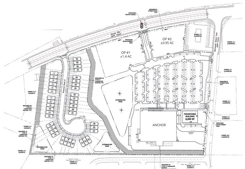 8426 Hixson Pike, Hixson, TN for lease - Site Plan - Image 2 of 2