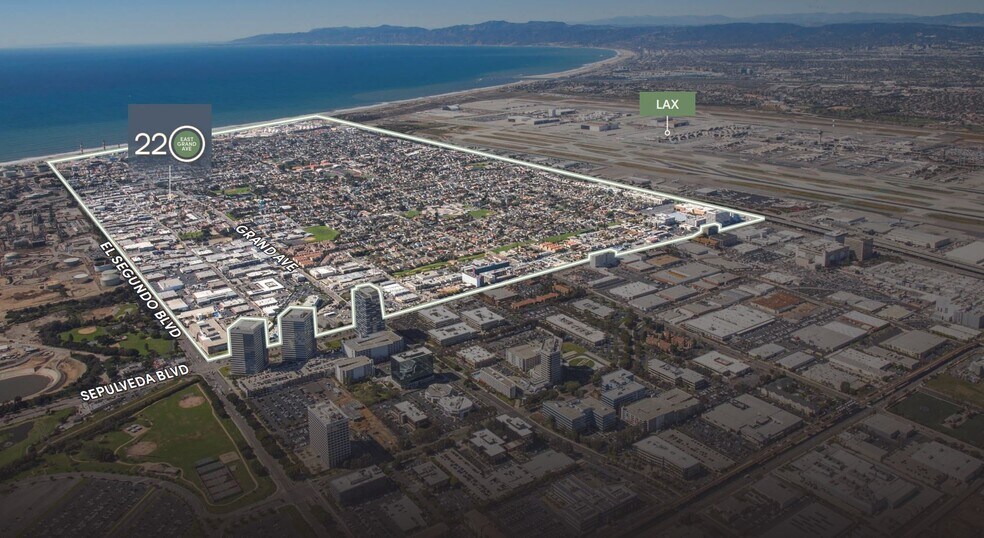 220 E Grand Ave, El Segundo, CA à louer - Photo du bâtiment - Image 3 de 10