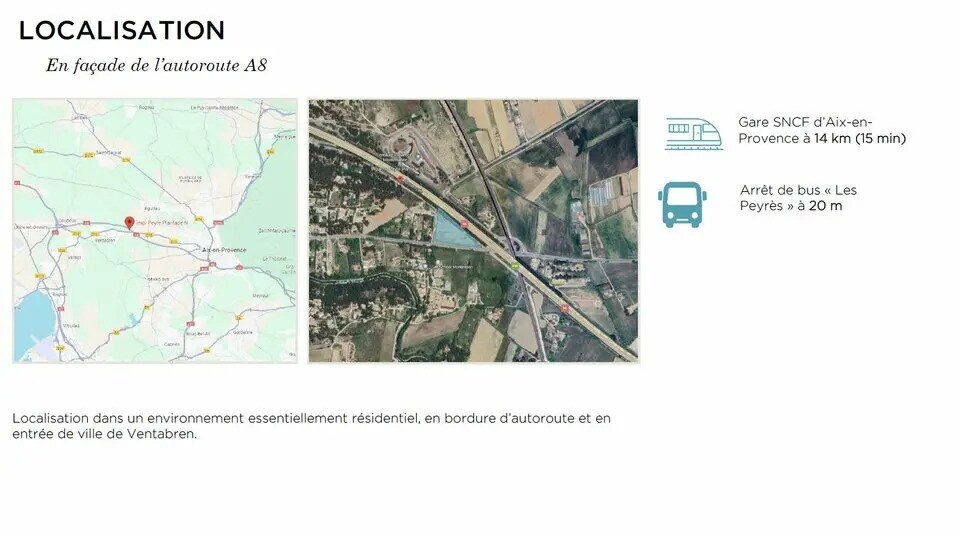 Bureau dans Ventabren à louer - Photo du bâtiment - Image 3 de 4