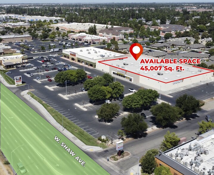 3520 W Shaw Ave, Fresno, CA for lease - Building Photo - Image 2 of 6