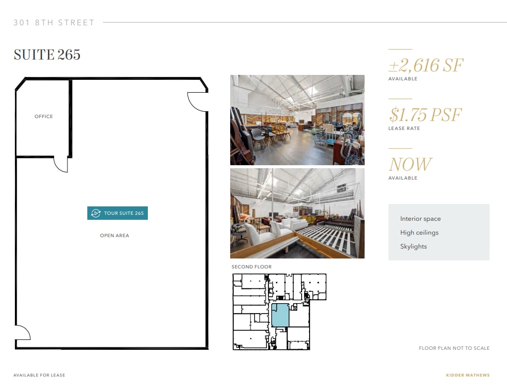 301-335 8th St, San Francisco, CA for lease Floor Plan- Image 1 of 1