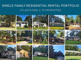 Plus de détails pour 15 SFR Portfolio-Atlanta Metro – Spécialité à vendre, Decatur, GA