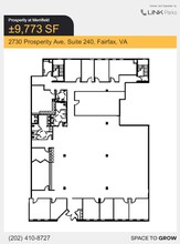 2701 Prosperity Ave, Merrifield, VA à louer Plan d’étage- Image 1 de 1