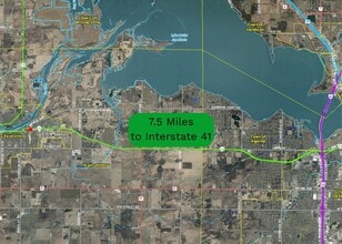 1110 E Main St, Omro, WI - Aérien  Vue de la carte - Image1