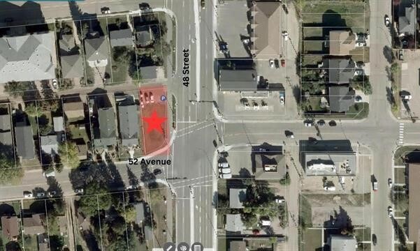 4801 52 Ave, Stony Plain, AB à vendre - Aérien - Image 2 de 2