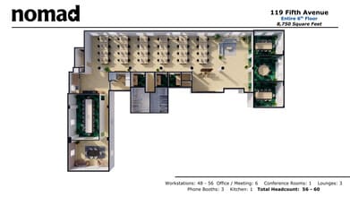 119 Fifth Ave, New York, NY for lease Floor Plan- Image 1 of 10