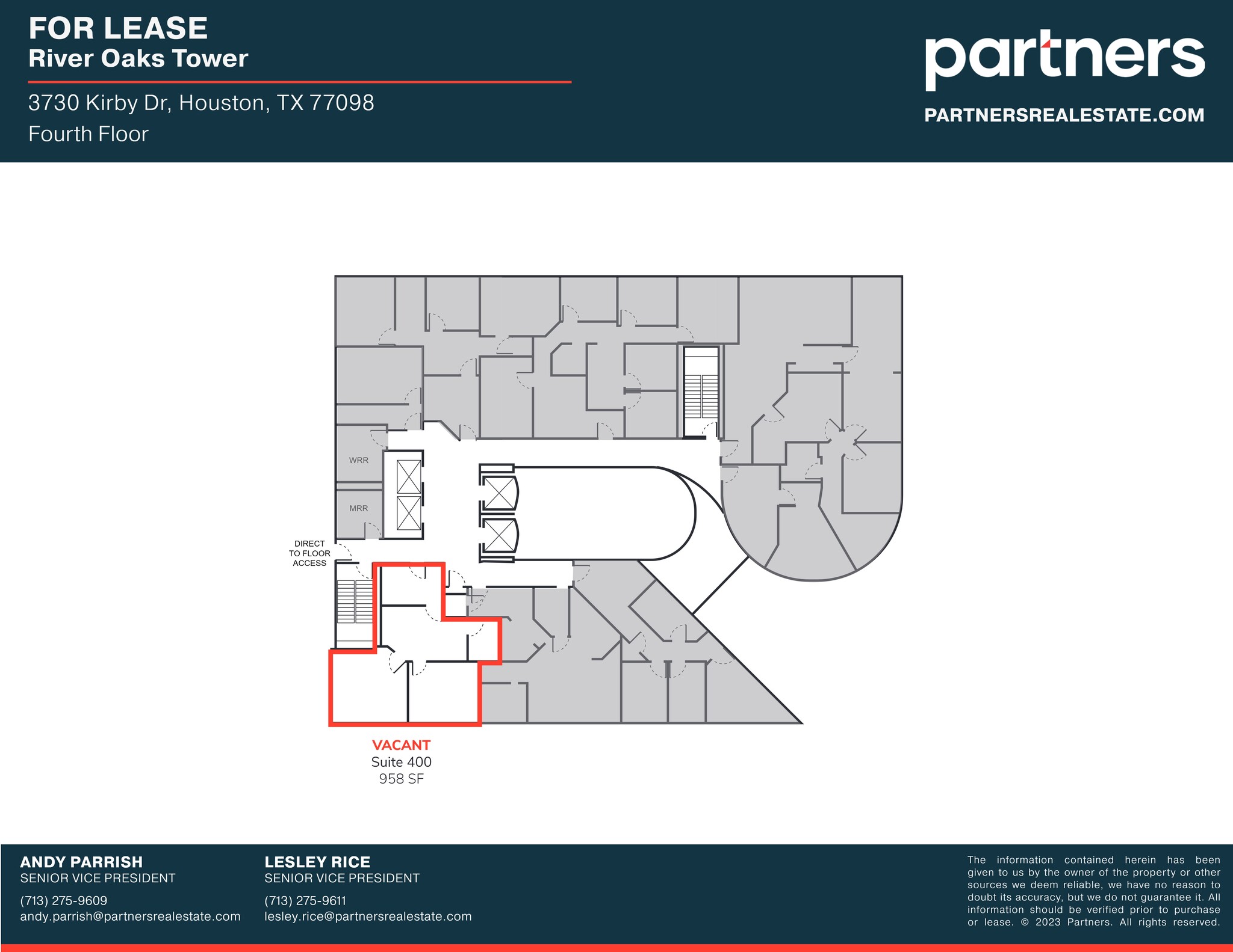 3730 Kirby Dr, Houston, TX à louer Plan de site- Image 1 de 2