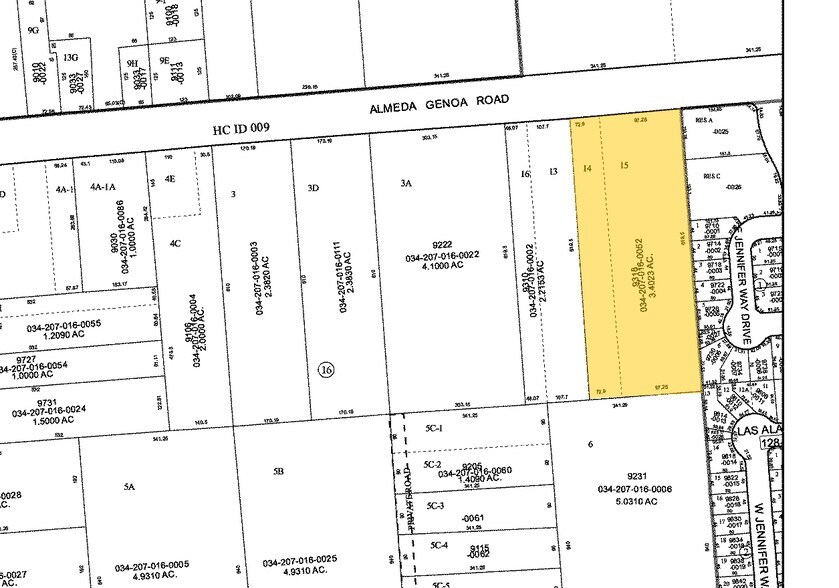 9310 Almeda Genoa Rd, Houston, TX à vendre - Plan cadastral - Image 2 de 2