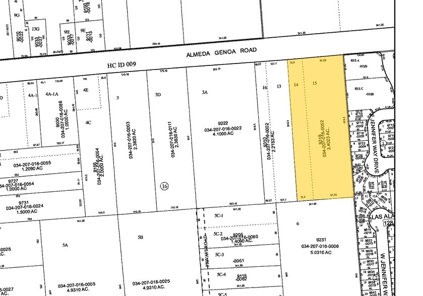 9310 Almeda Genoa Rd, Houston, TX for sale - Plat Map - Image 2 of 2