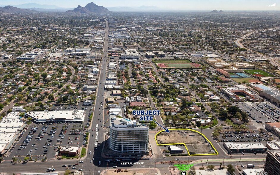 4814 N Central Ave, Phoenix, AZ à vendre - Aérien - Image 3 de 8