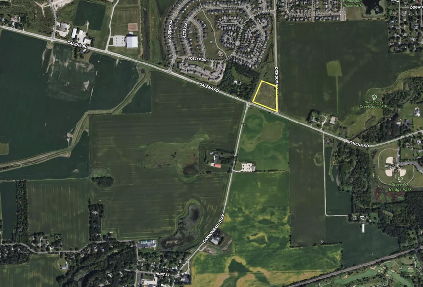 NEC Galena Road and Cannonball Trail Rd, Montgomery, IL for sale - Building Photo - Image 1 of 1