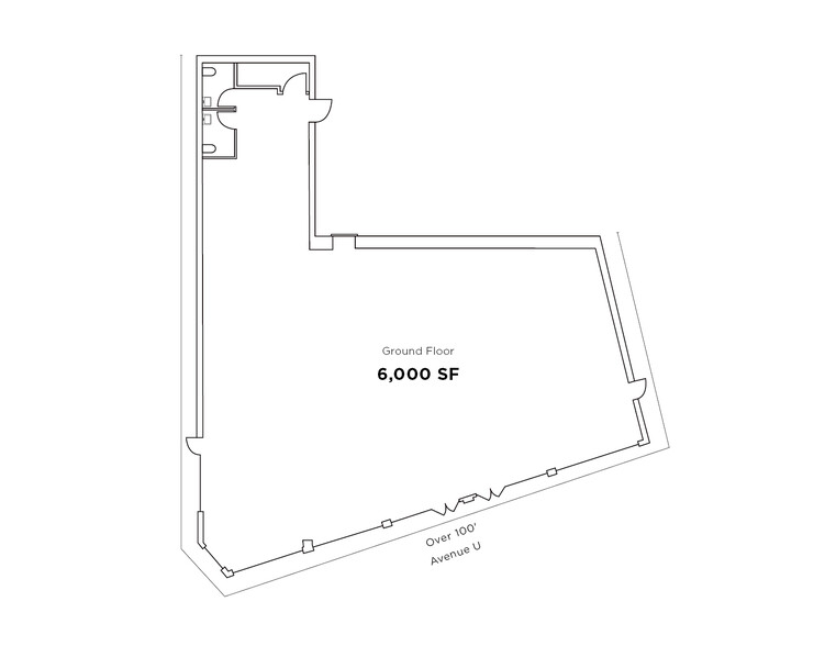 2975 Avenue U, Brooklyn, NY à louer - Plan d’étage - Image 2 de 3