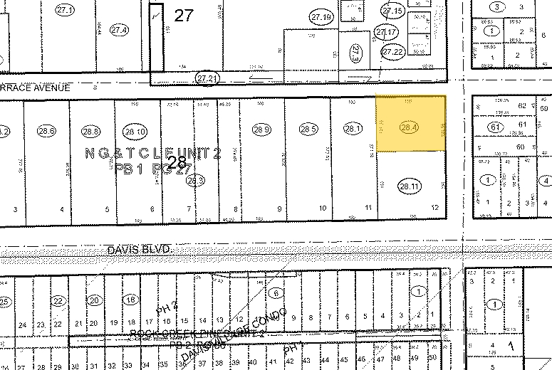 1570 Shadowlawn Dr, Naples, FL for lease - Plat Map - Image 2 of 8