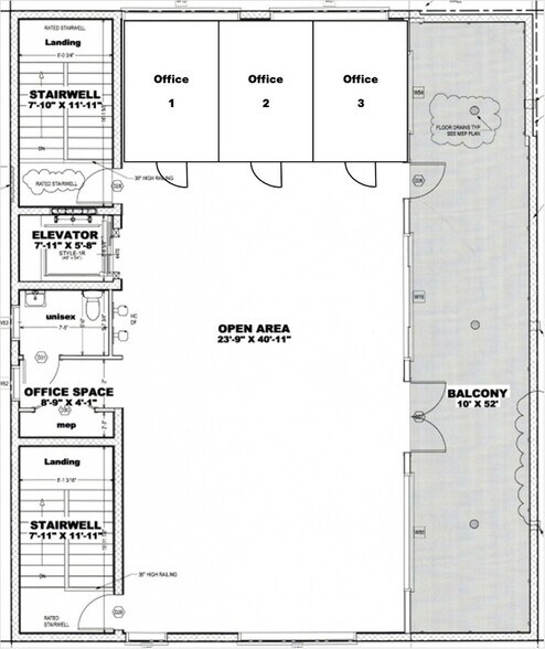 1919-1925 E 6th Ave, Tampa, FL à louer - Plan d’étage - Image 3 de 5