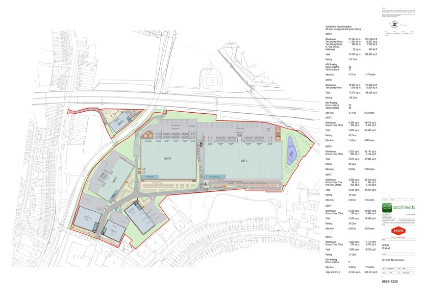 Reservoir Pl, Walsall for lease - Site Plan - Image 2 of 2