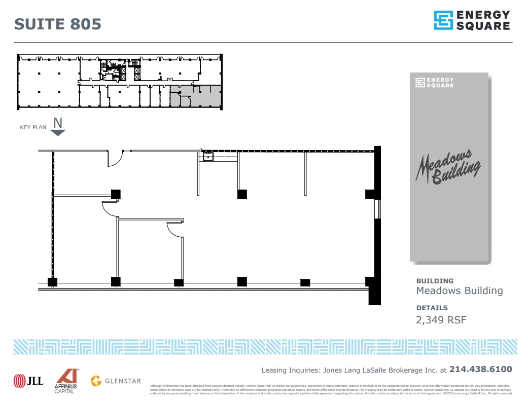 6688 N Central Expy, Dallas, TX à louer Plan d’étage- Image 1 de 1