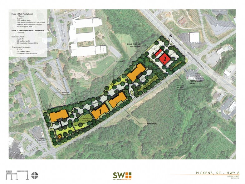 00 C David Stone Rd, Pickens, SC for sale - Site Plan - Image 2 of 3