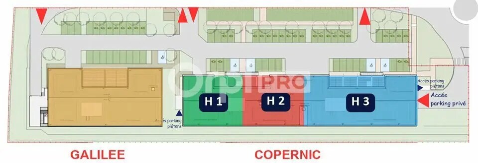 Flex in Saint-Priest for lease Site Plan- Image 1 of 3