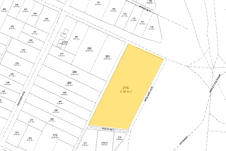 5701 Robertson Ave, Nashville, TN for sale - Plat Map - Image 2 of 3