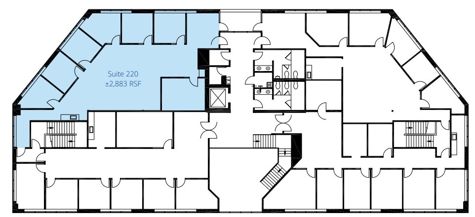 6600 Koll Center Pky, Pleasanton, CA à louer Plan d  tage- Image 1 de 1