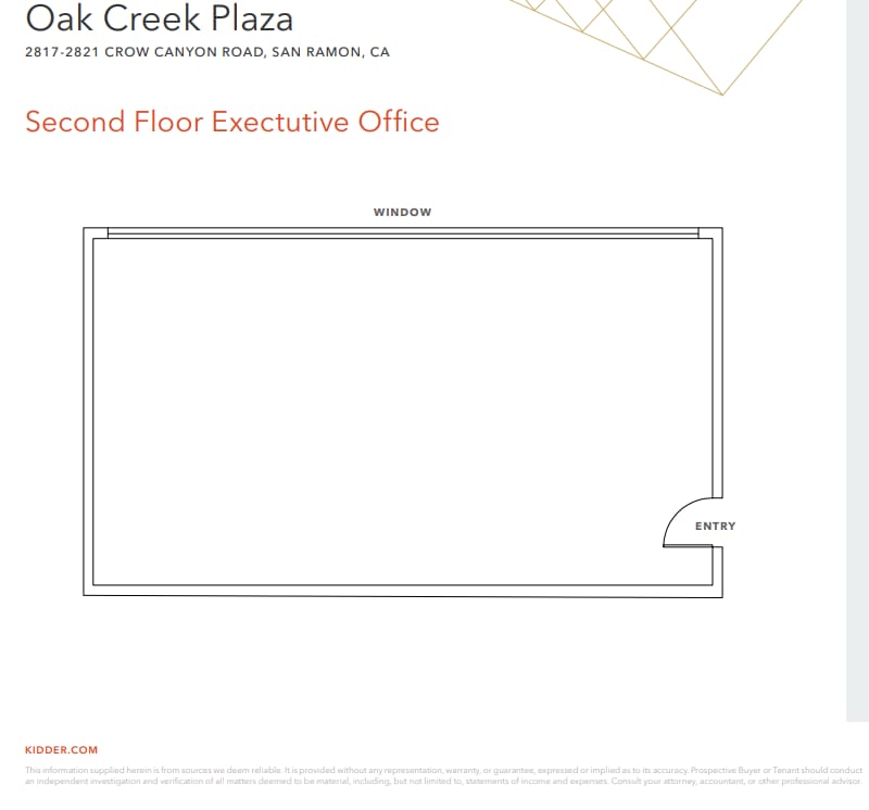 2817 Crow Canyon Rd, San Ramon, CA for lease Floor Plan- Image 1 of 1