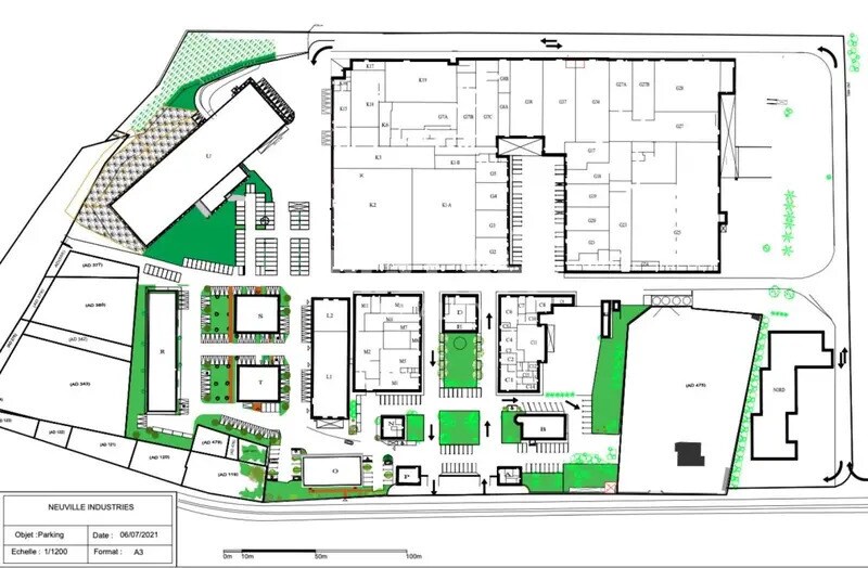Flex in Neuville-sur-Saône for lease - Site Plan - Image 2 of 11