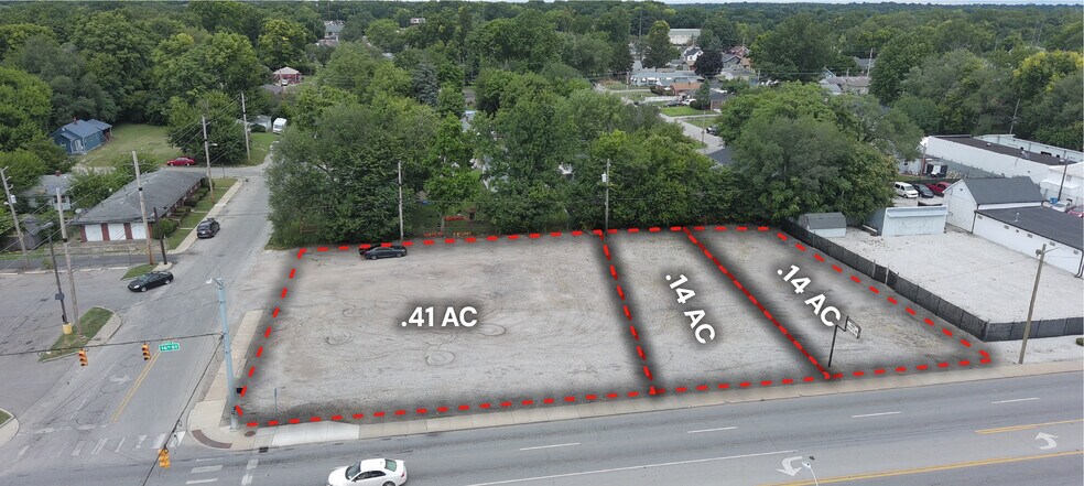 2620 W 16th St, Indianapolis, IN à vendre - Aérien - Image 2 de 6