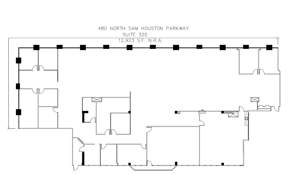 480 North Belt Fwy, Houston, TX à vendre Plan d  tage- Image 1 de 1