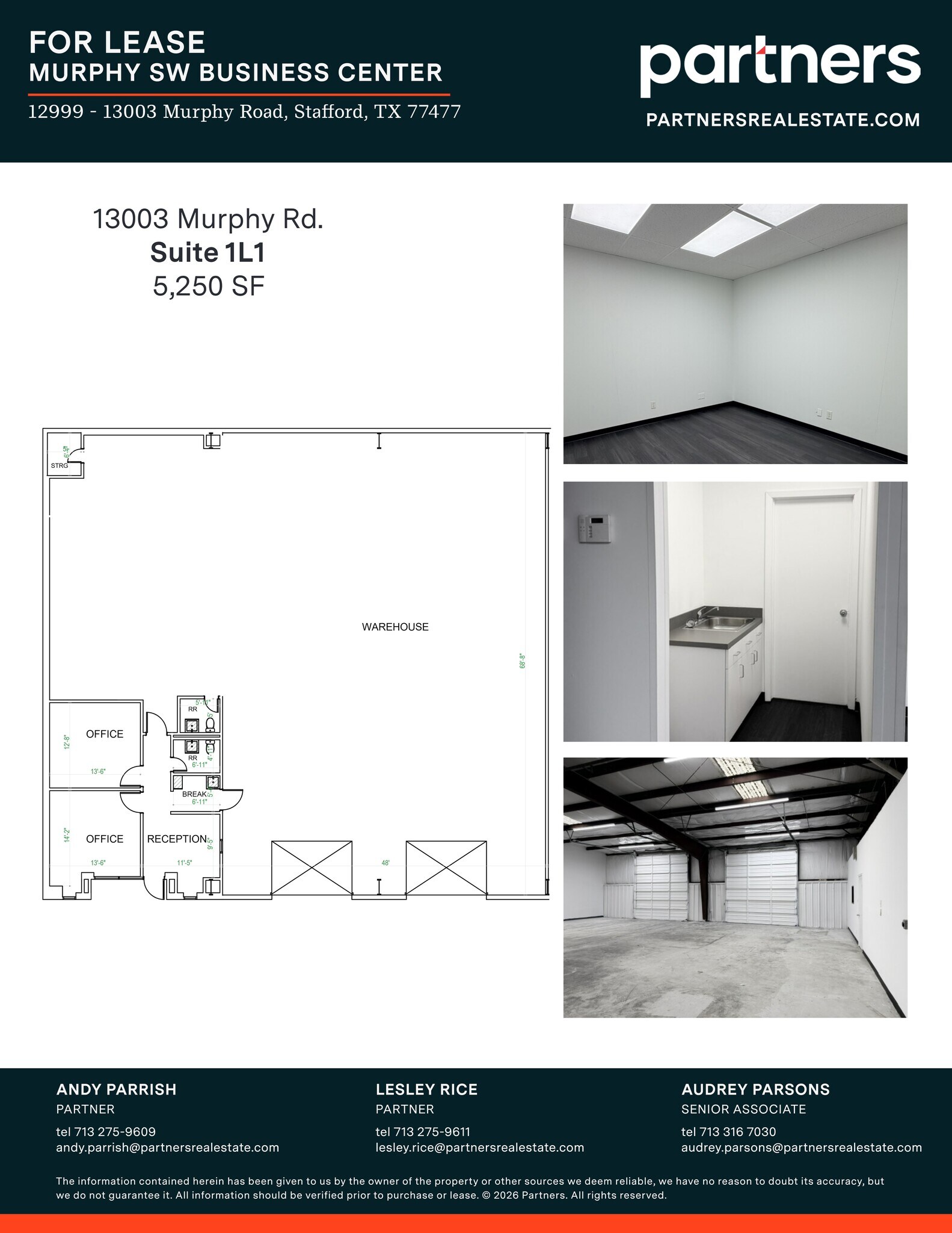 12999-13003 Murphy Rd, Stafford, TX for lease Site Plan- Image 1 of 1