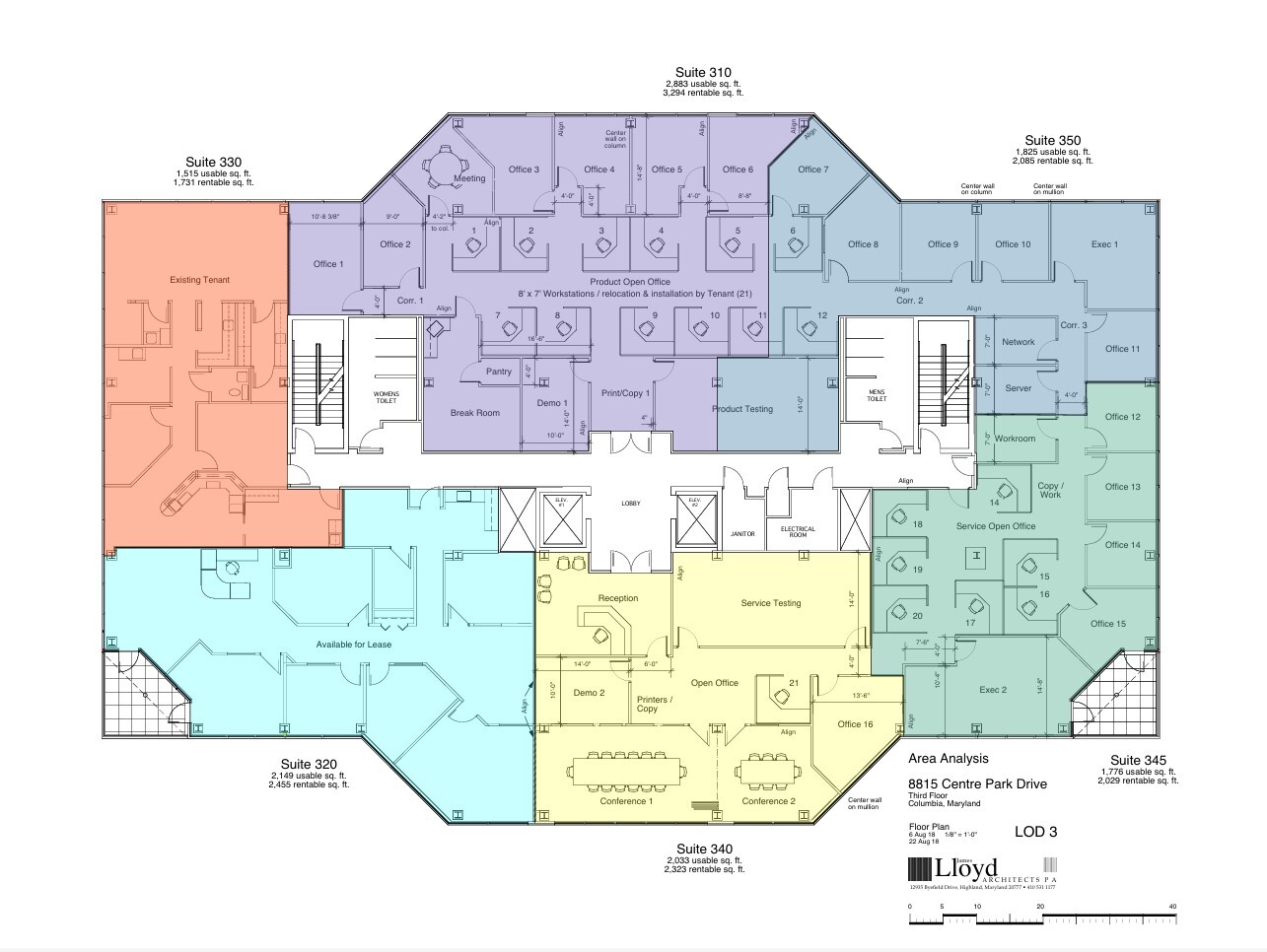 8815 Centre Park Dr, Columbia, MD for lease Floor Plan- Image 1 of 1