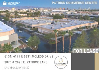 Plus de détails pour 2875 E Patrick Ln, Las Vegas, NV - Local d'activités, Industriel à louer