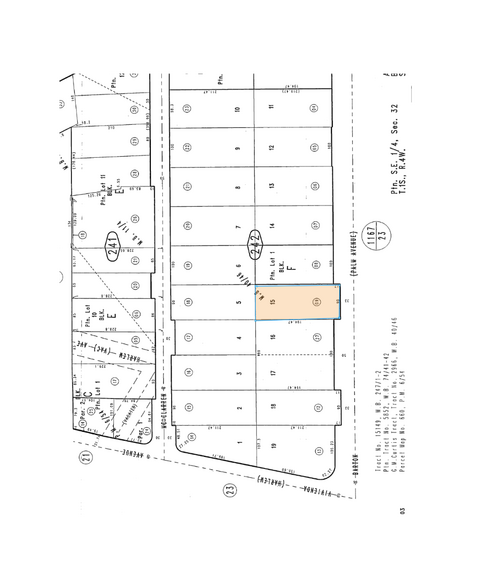 22220 Barton Rd, Grand Terrace, CA à vendre - Plan cadastral - Image 2 de 2