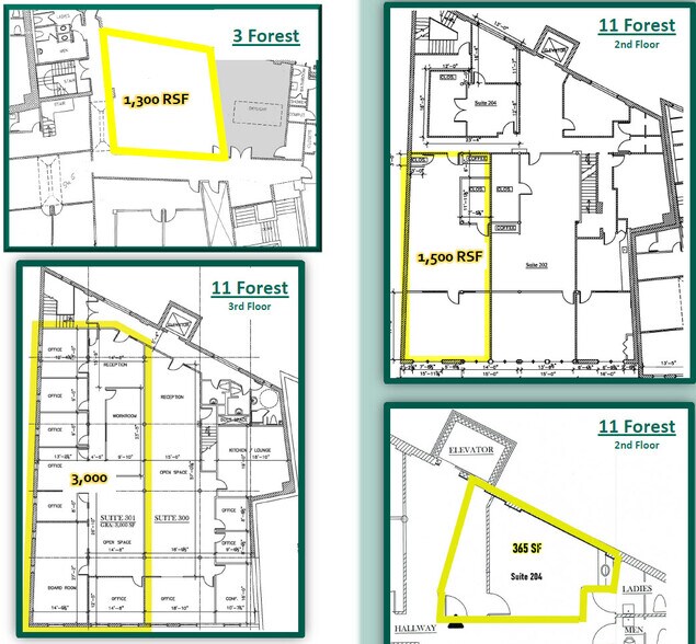 3 Forest St, New Canaan, CT à louer - Photo du bâtiment - Image 2 de 4