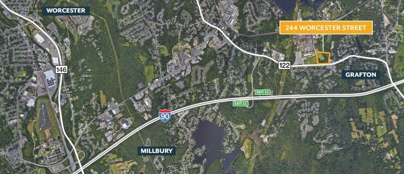 244 Worcester St, North Grafton, MA à vendre Photo principale- Image 1 de 2
