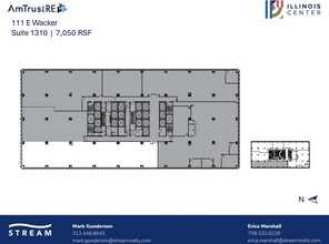 111 E Wacker Dr, Chicago, IL for lease Floor Plan- Image 1 of 1