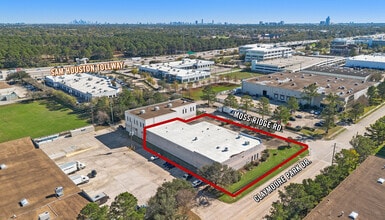 10770 Moss Ridge Rd, Houston, TX for lease Aerial- Image 2 of 14