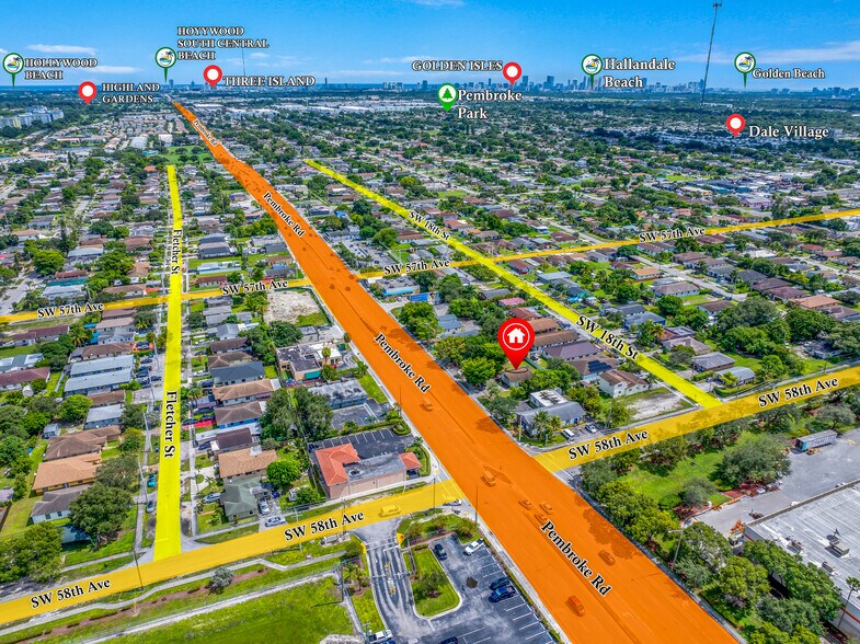 5740 Pembroke Rd, West Park, FL à vendre - Photo du bâtiment - Image 3 de 9