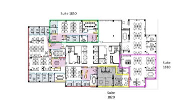 1700 N Moore St, Arlington, VA for lease Floor Plan- Image 1 of 2