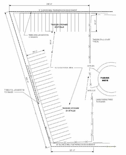 1511-1515 Paddock Dr, Northbrook, IL for lease - Site Plan - Image 2 of 2