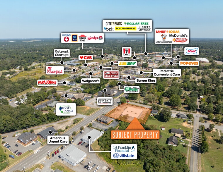 705 E Lamar St, Americus, GA à vendre - Photo du bâtiment - Image 3 de 4