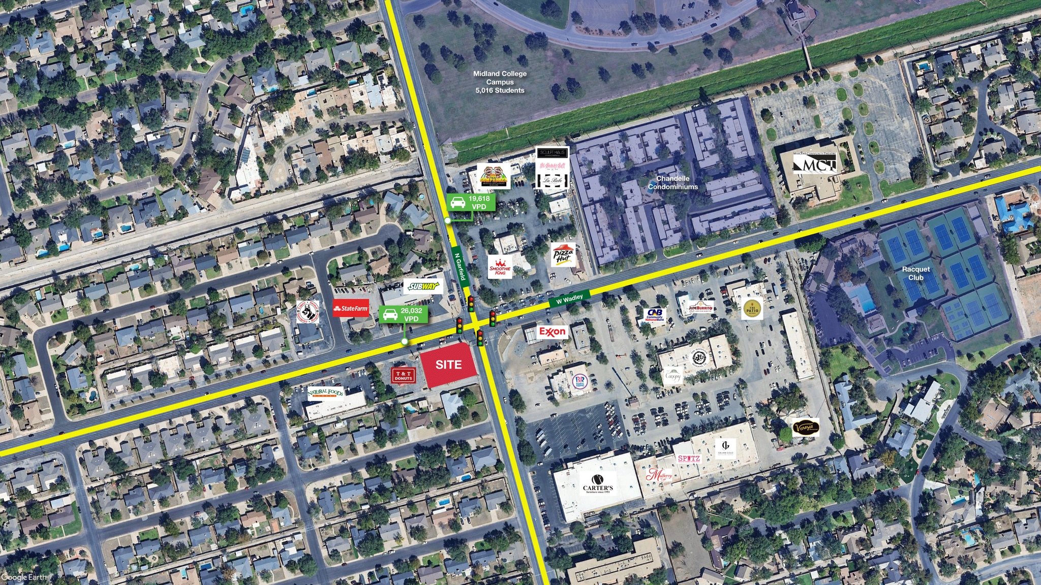 2301 W Wadley Ave, Midland, TX à louer Photo du bâtiment- Image 1 de 3