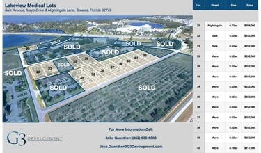 S Mt Homer Rd, Tavares, FL - Aerial map view